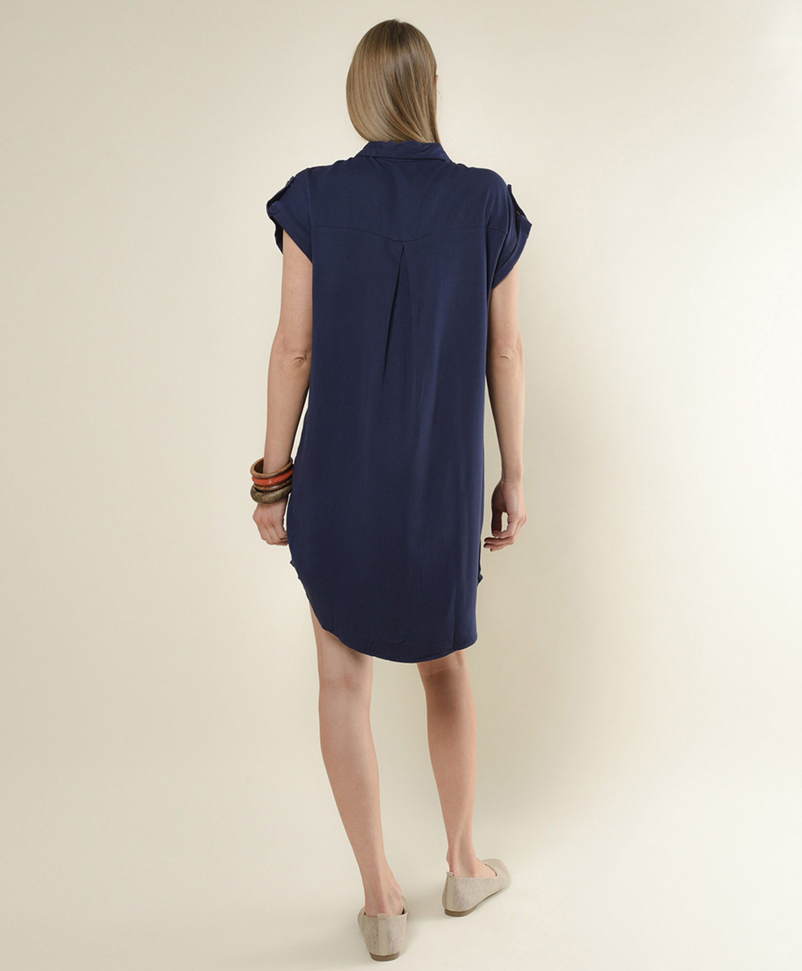 Vestido mujer bolsillos y botones Vestido mujer bolsillos y botones
