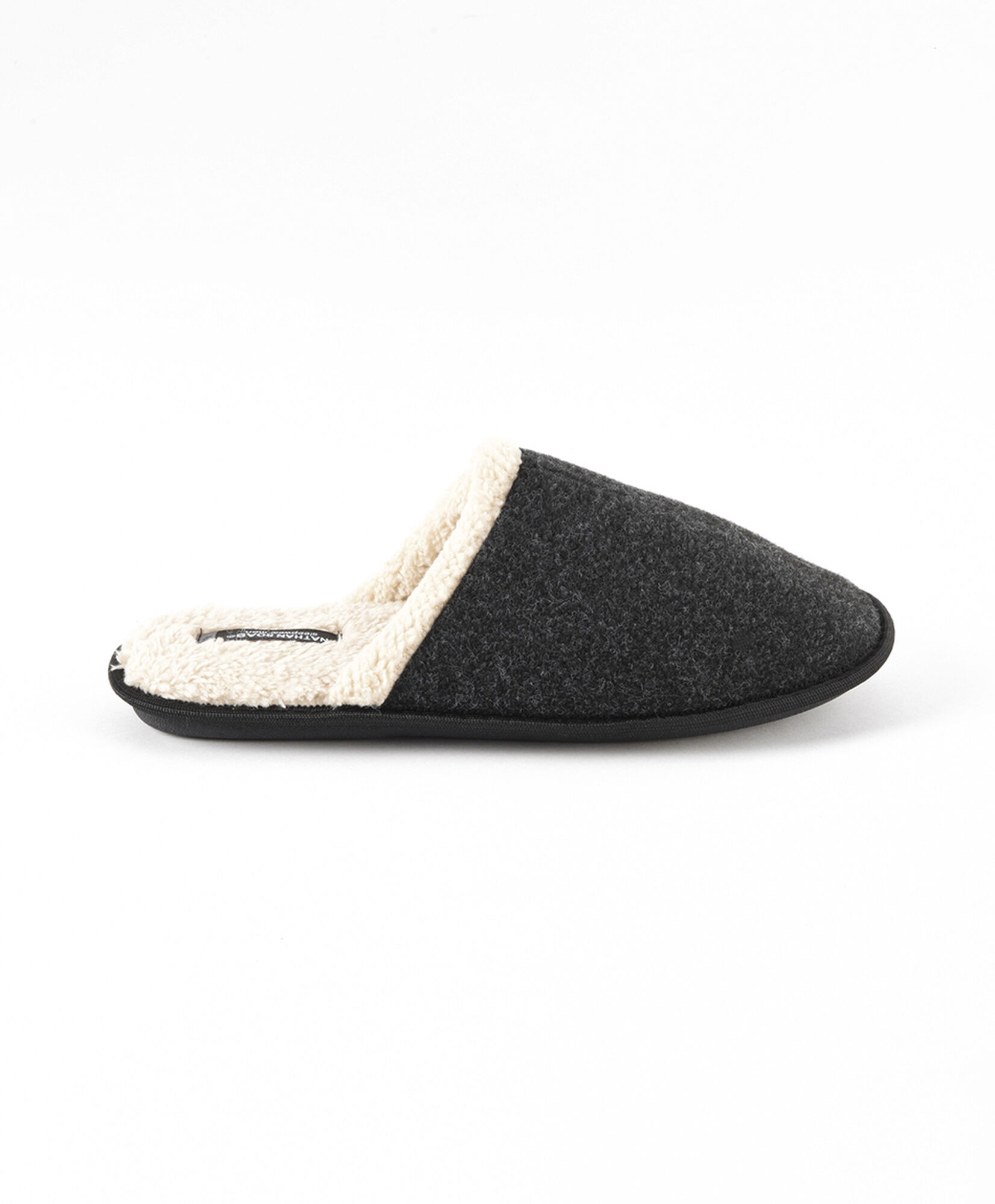 Pantufla hombre jaspeada Pantufla hombre jaspeada