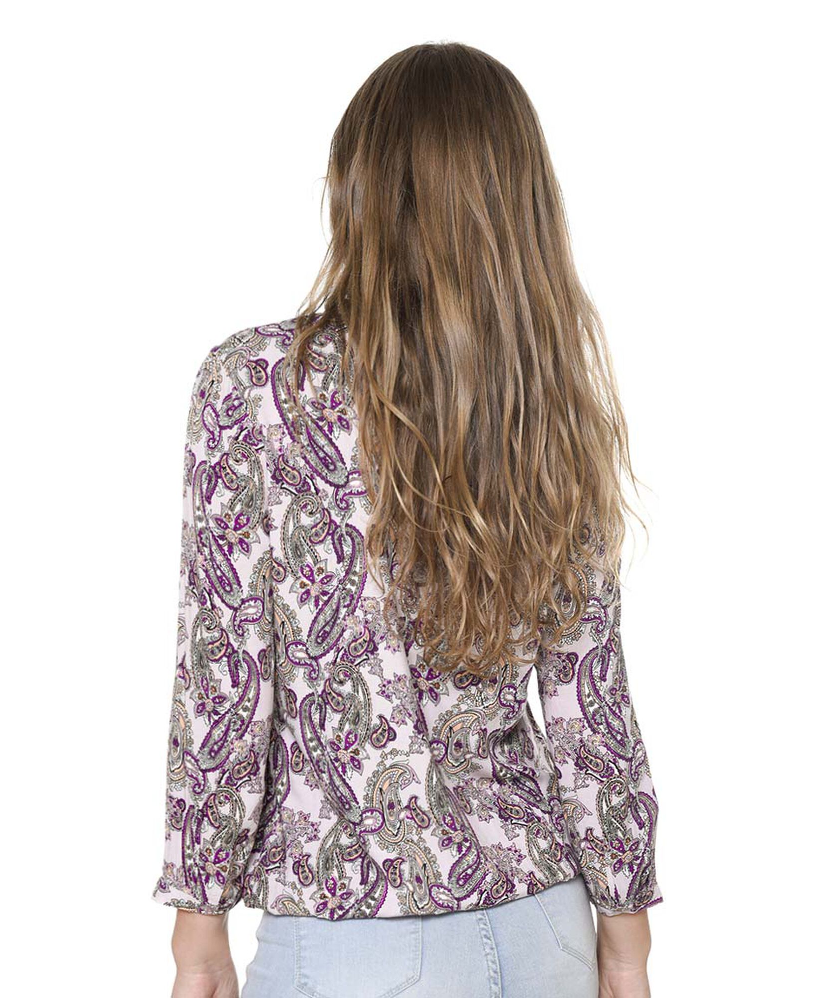 Blusa estampada pasley Blusa estampada pasley