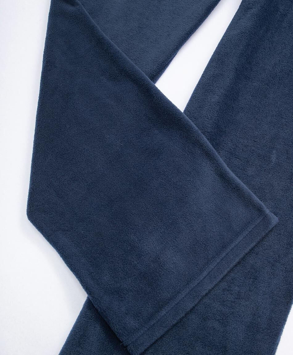 Pijama hombre polar l&iacute;neas blancas