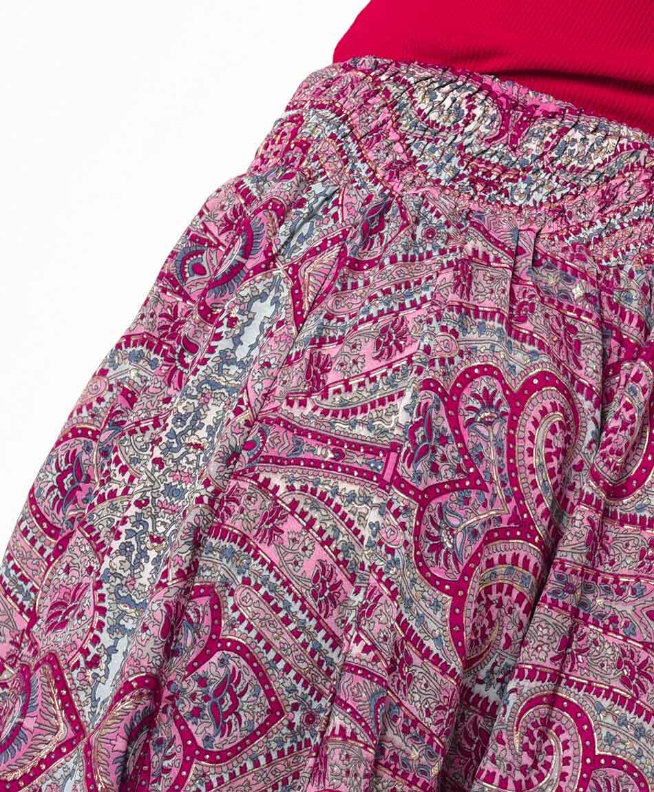 Pantal&oacute;n mujer estampado extra wide