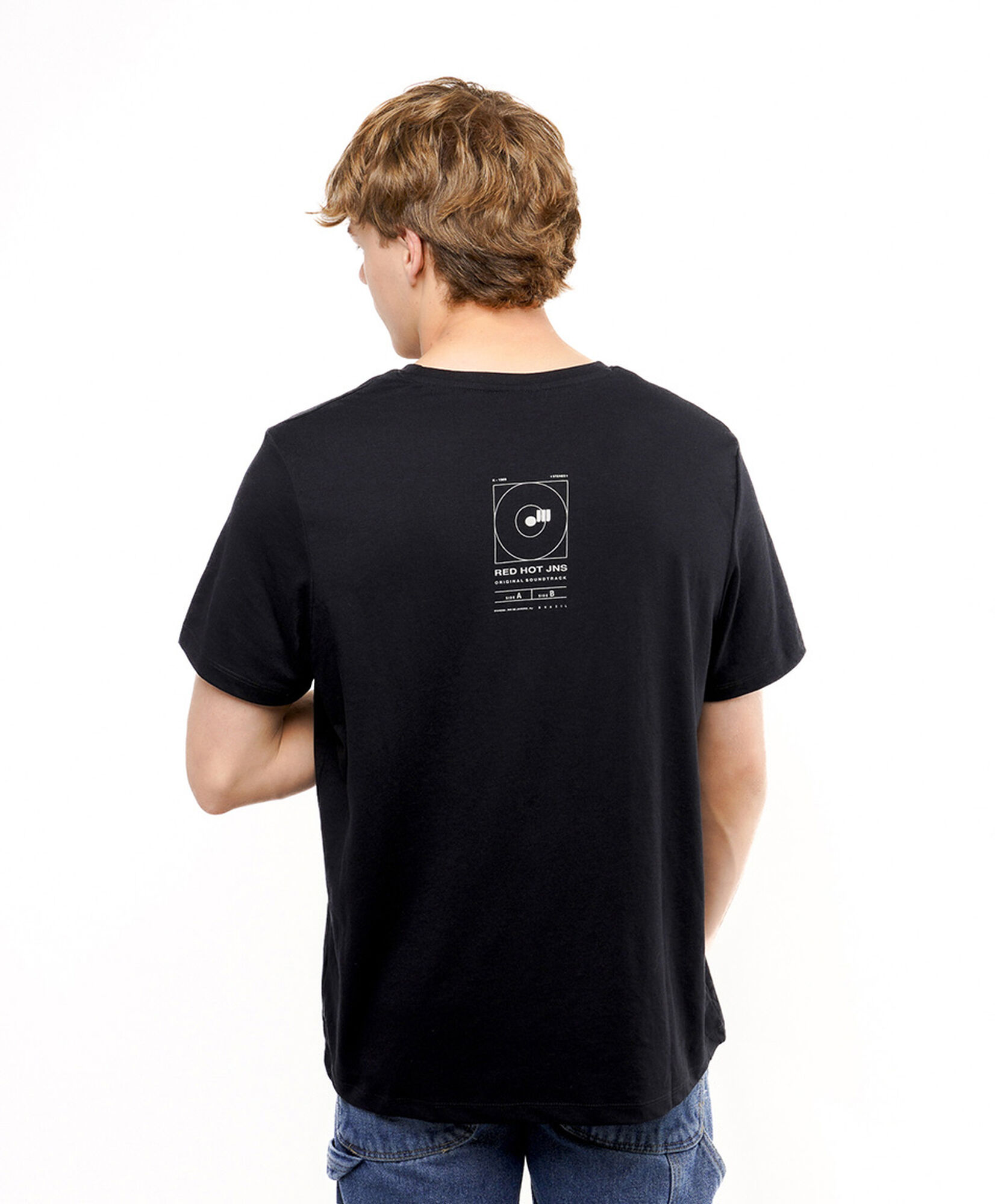 Polera hombre estampado doble red hot Polera hombre estampado doble red hot