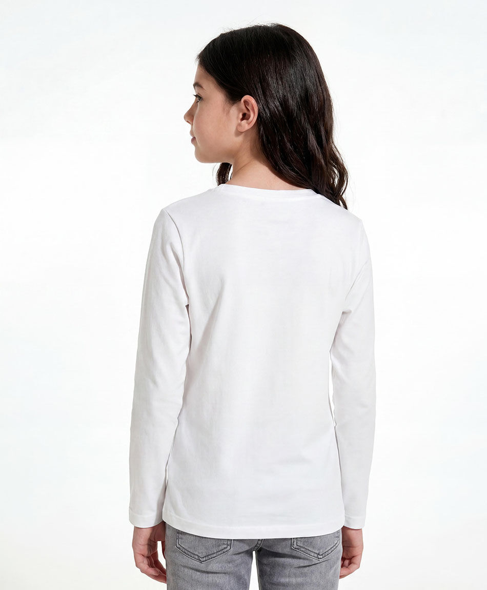 Polera ni&ntilde;a estampado lucky charns