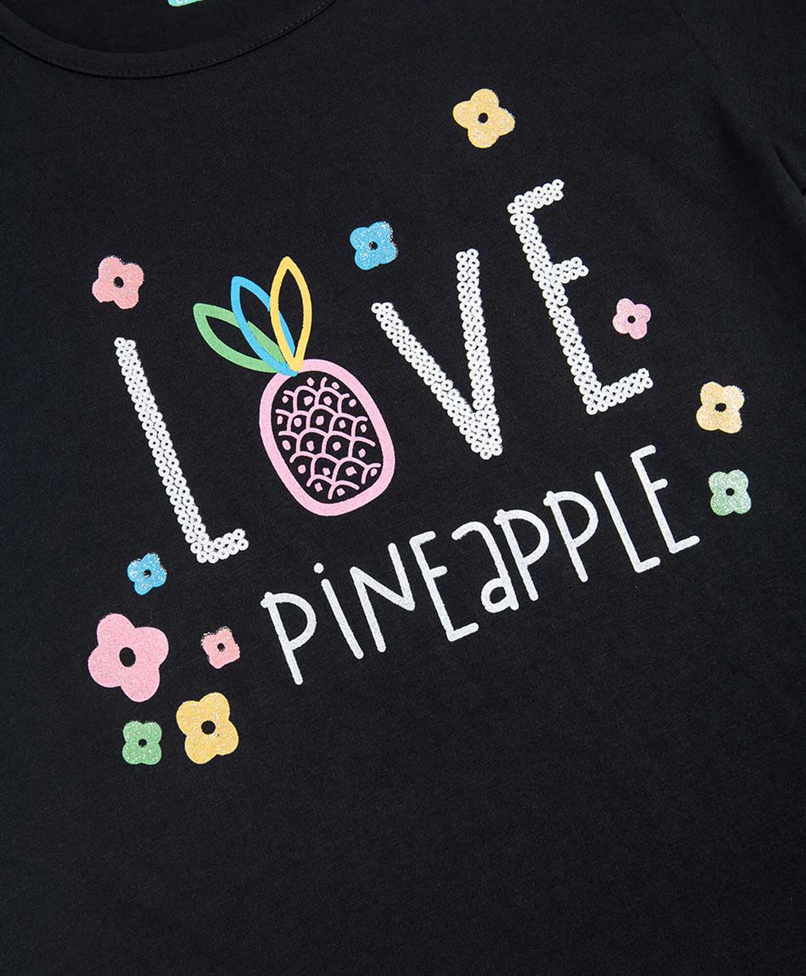 Polera niña piña Polera niña piña