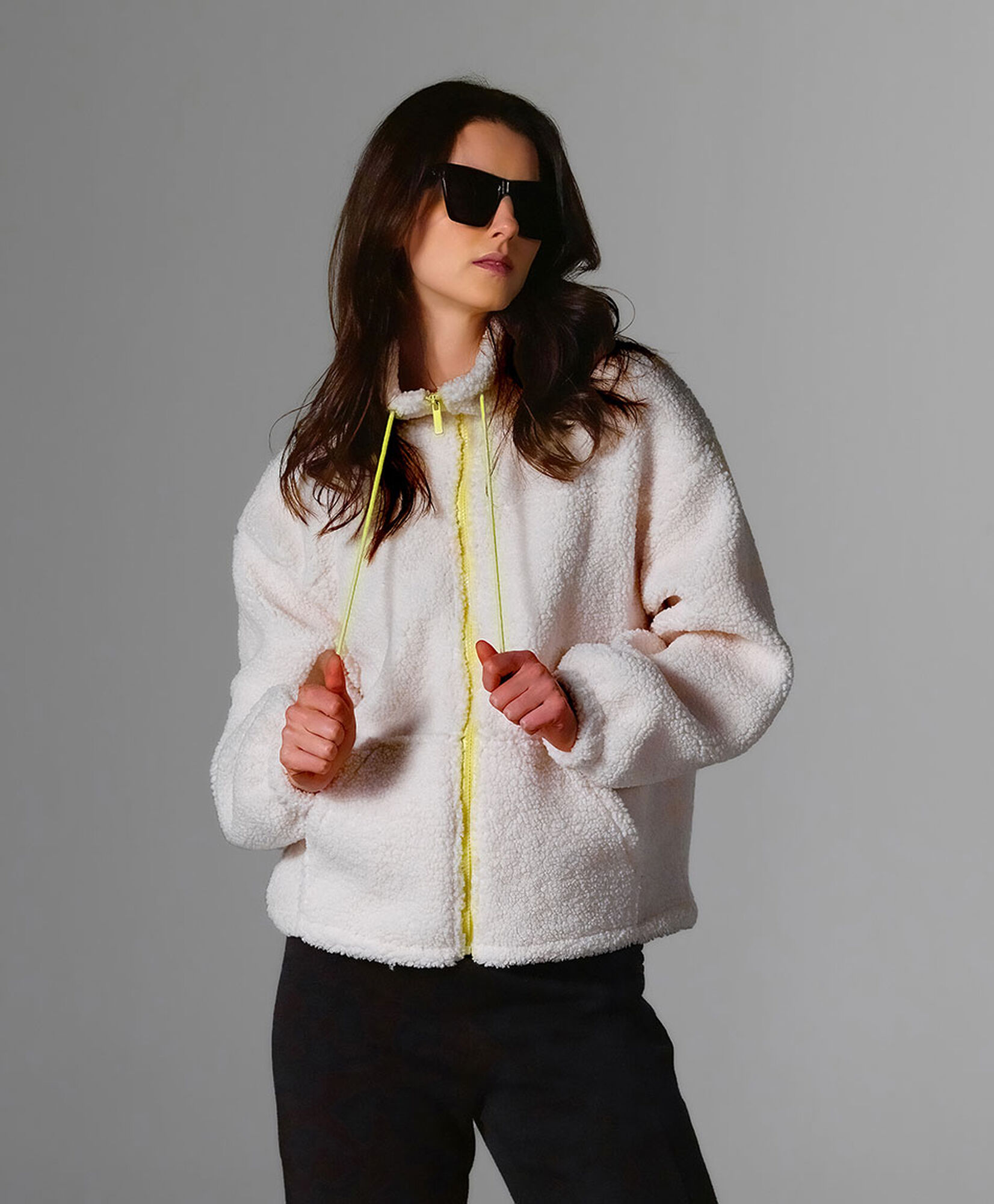 Chaqueta mujer invierno cuello alto Chaqueta mujer invierno cuello alto