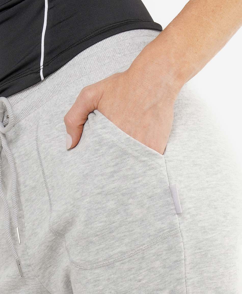 Pantal&oacute;n de buzo mujer liso jogger