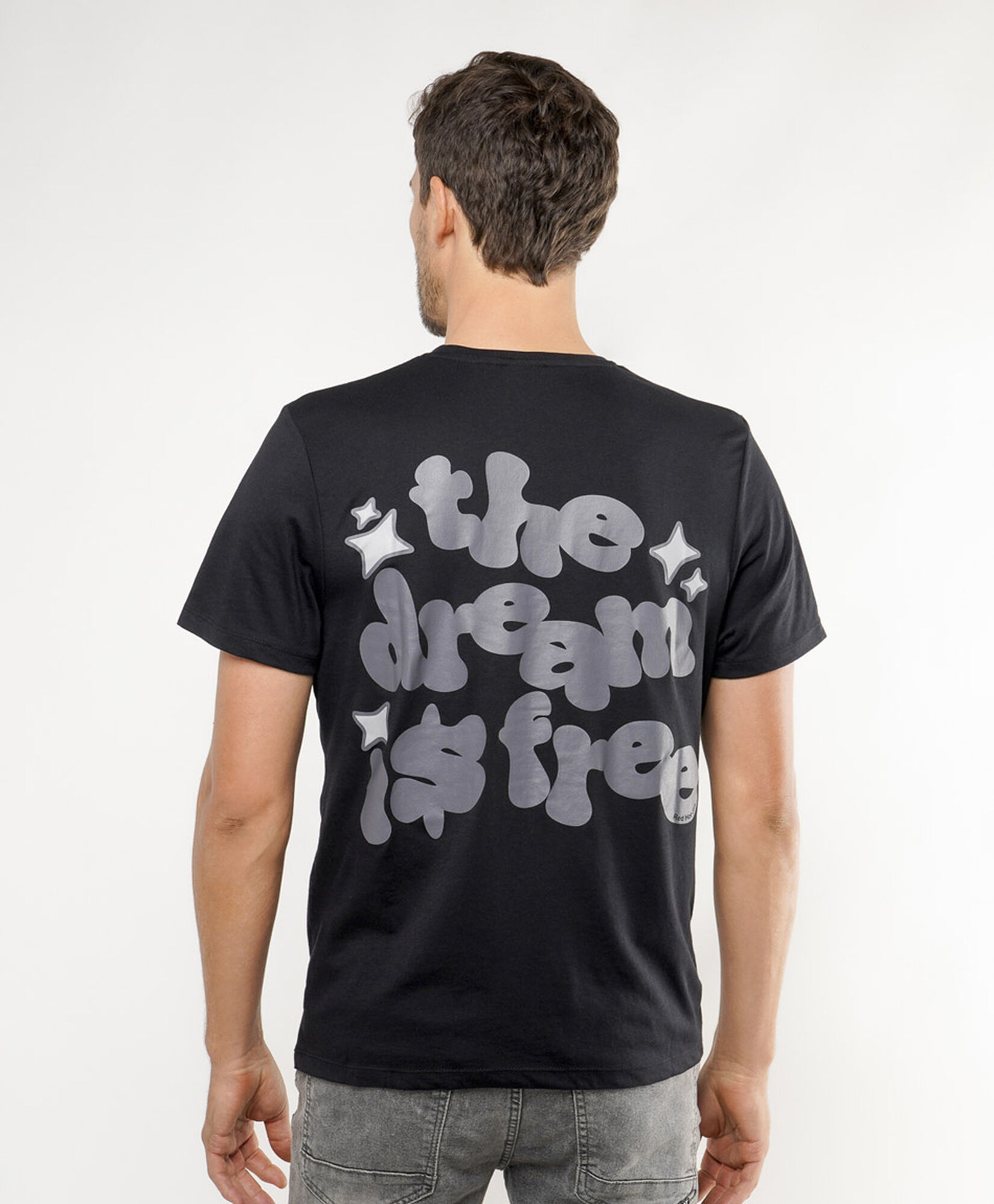 Polera hombre doble estampado dream Polera hombre doble estampado dream