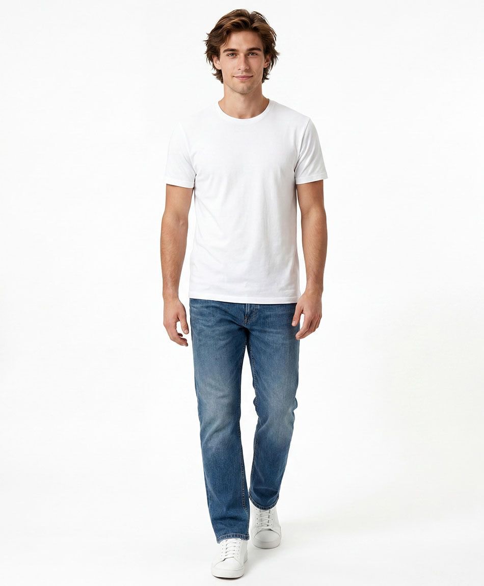 Jeans hombre cl&aacute;sico straight