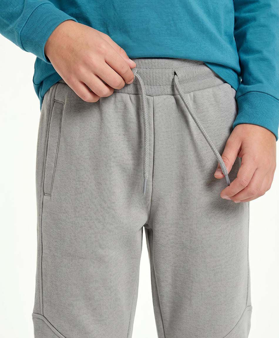 Pantal&oacute;n buzo ni&ntilde;o gris
