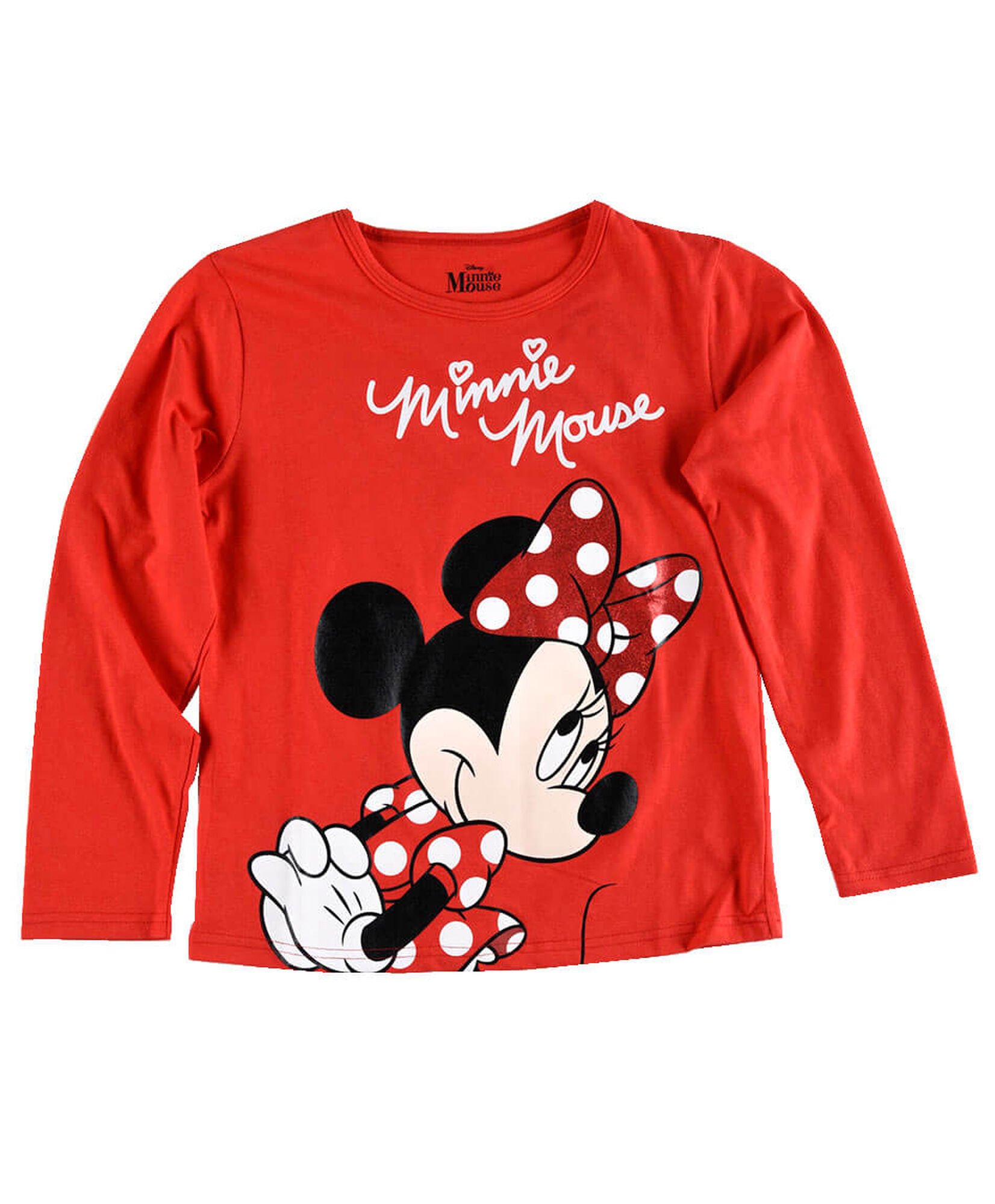 Polera niña minnie mouse glitter Polera niña minnie mouse glitter
