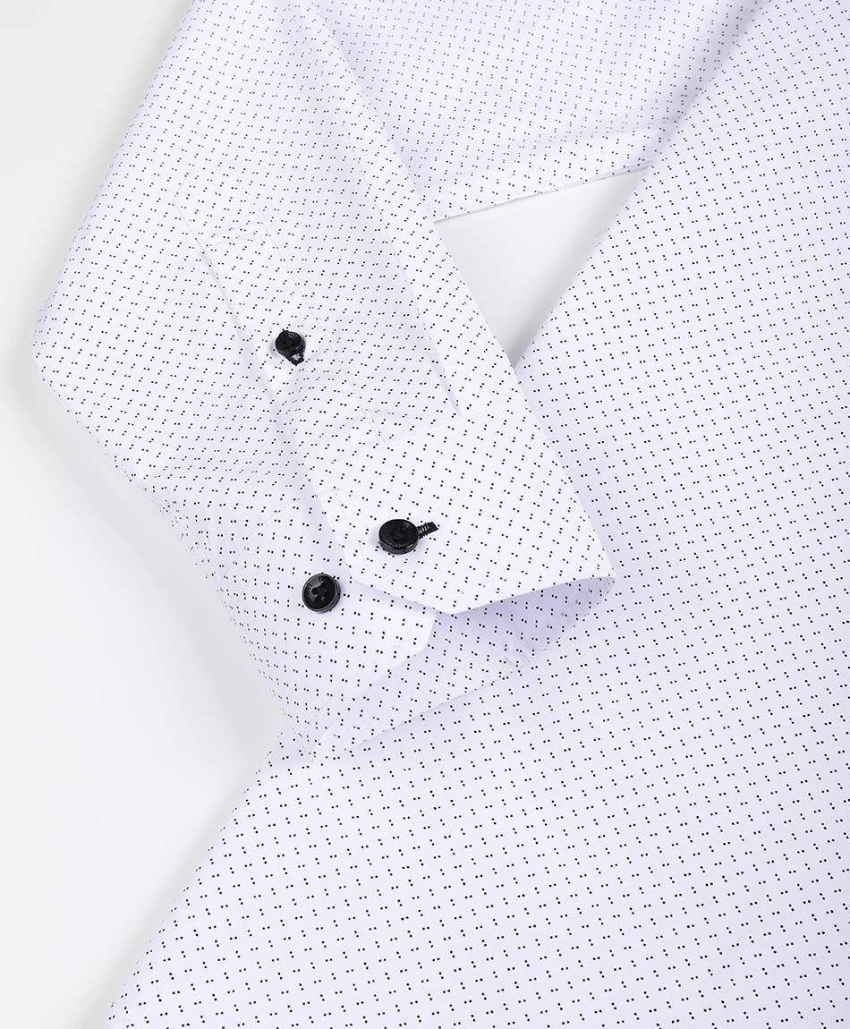 Camisa hombre lisa white