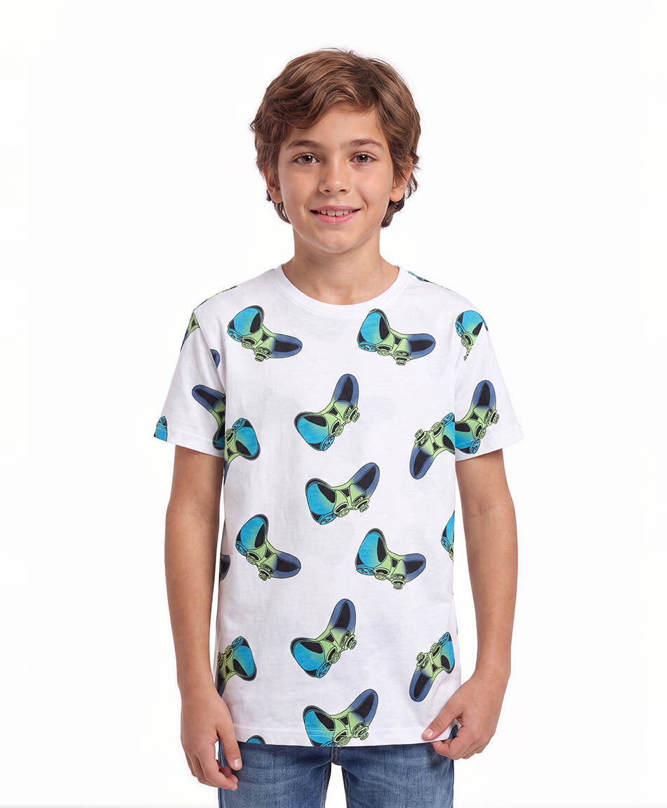 Polera ni&ntilde;o controles