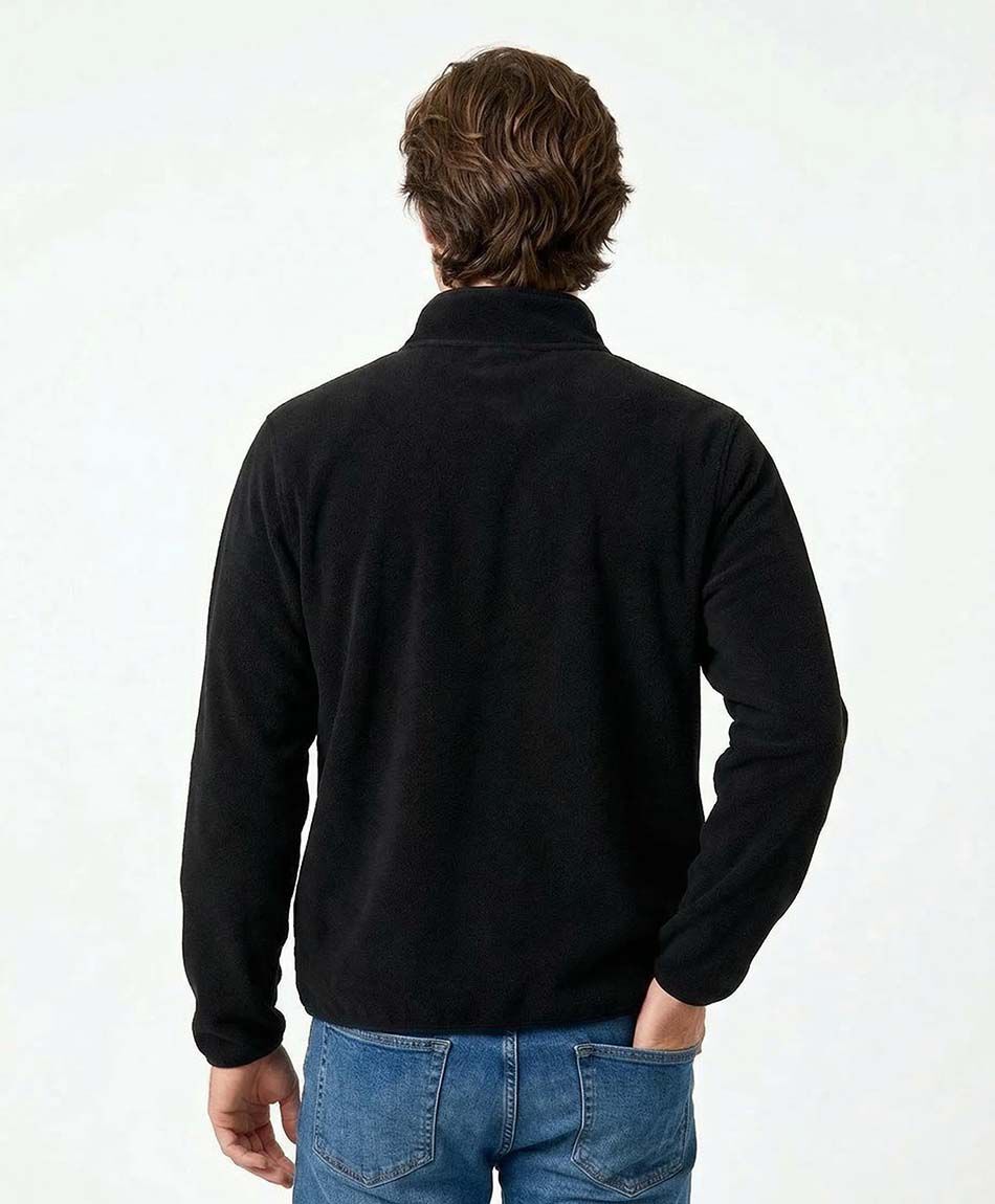 Poler&oacute;n hombre polar con botones