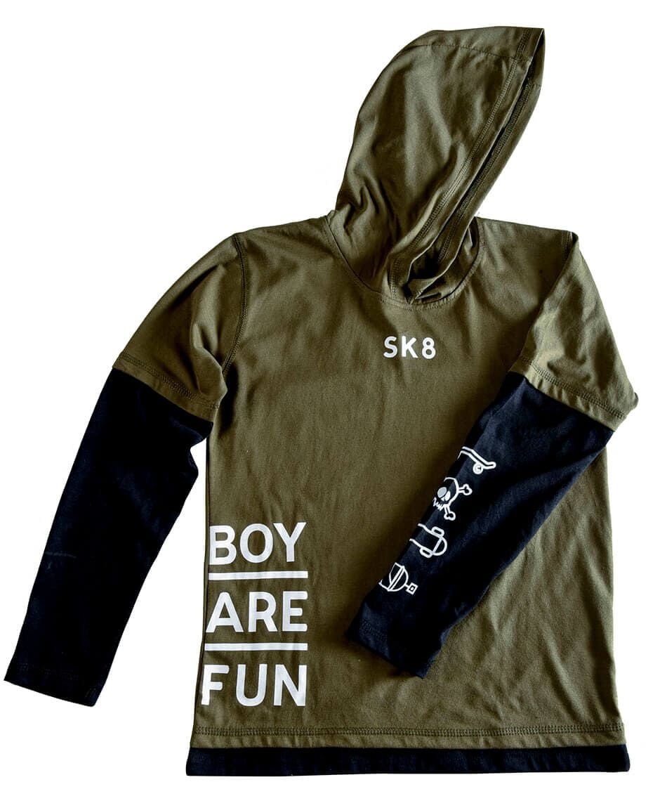 Polera gorro