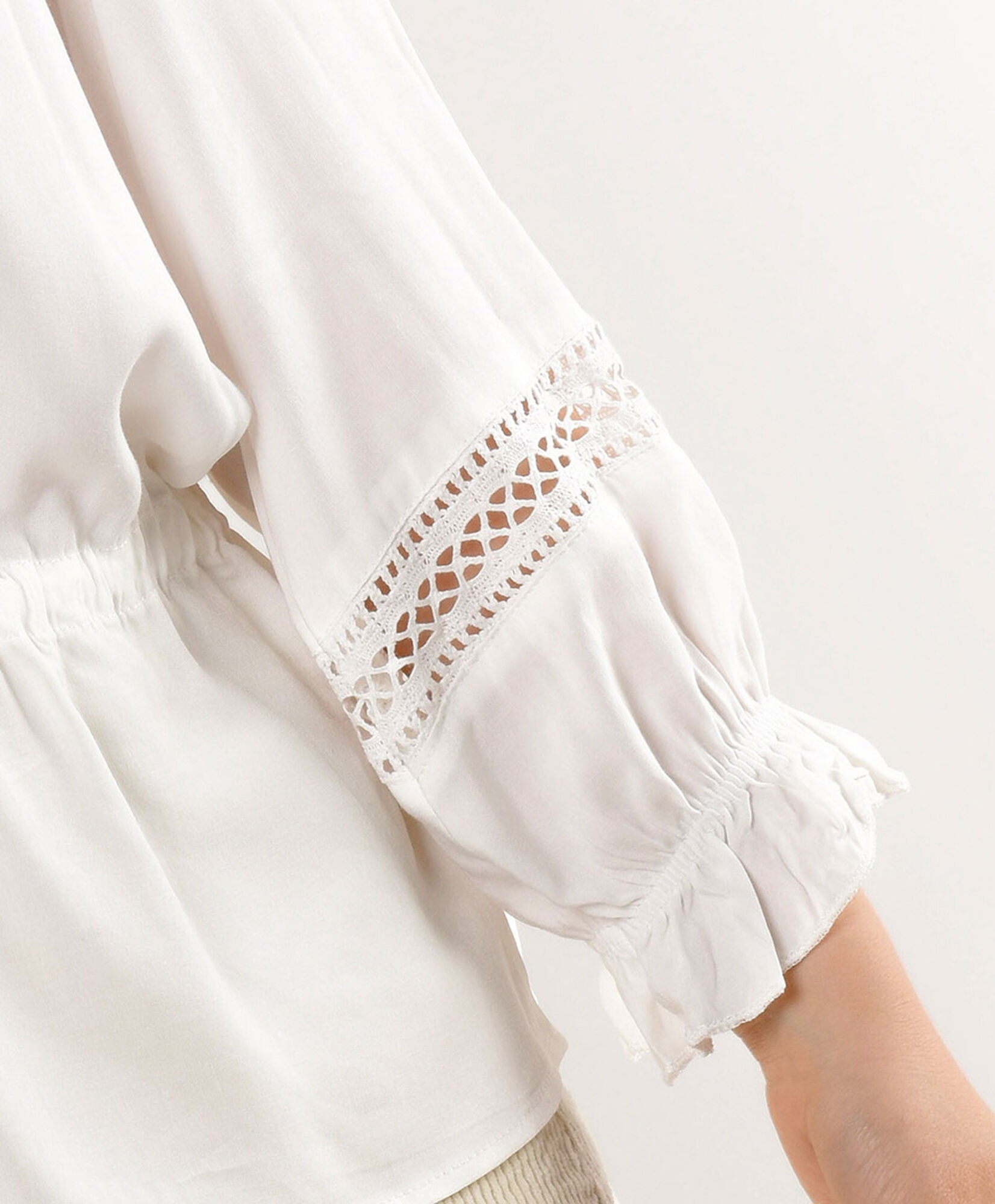 Blusa mujer lazo y botones Blusa mujer lazo y botones