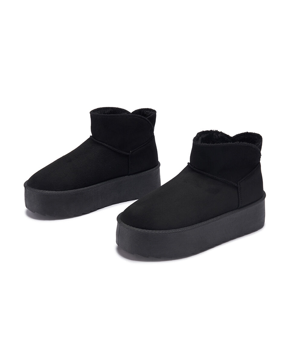 Bota mujer comfy black