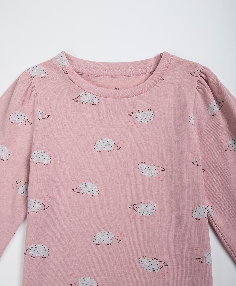 Polera beb&eacute; erizos