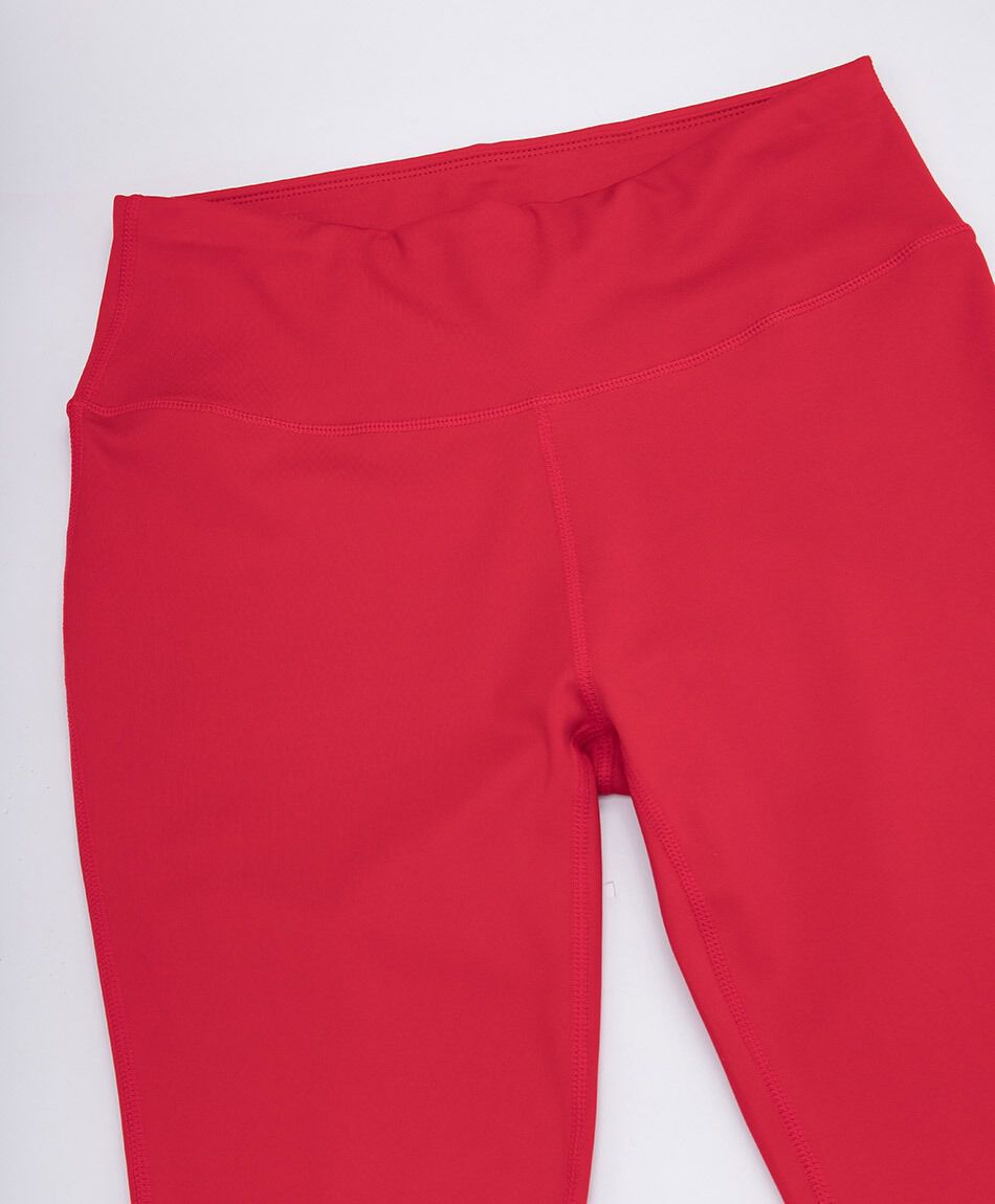 Calza deportiva mujer rojo