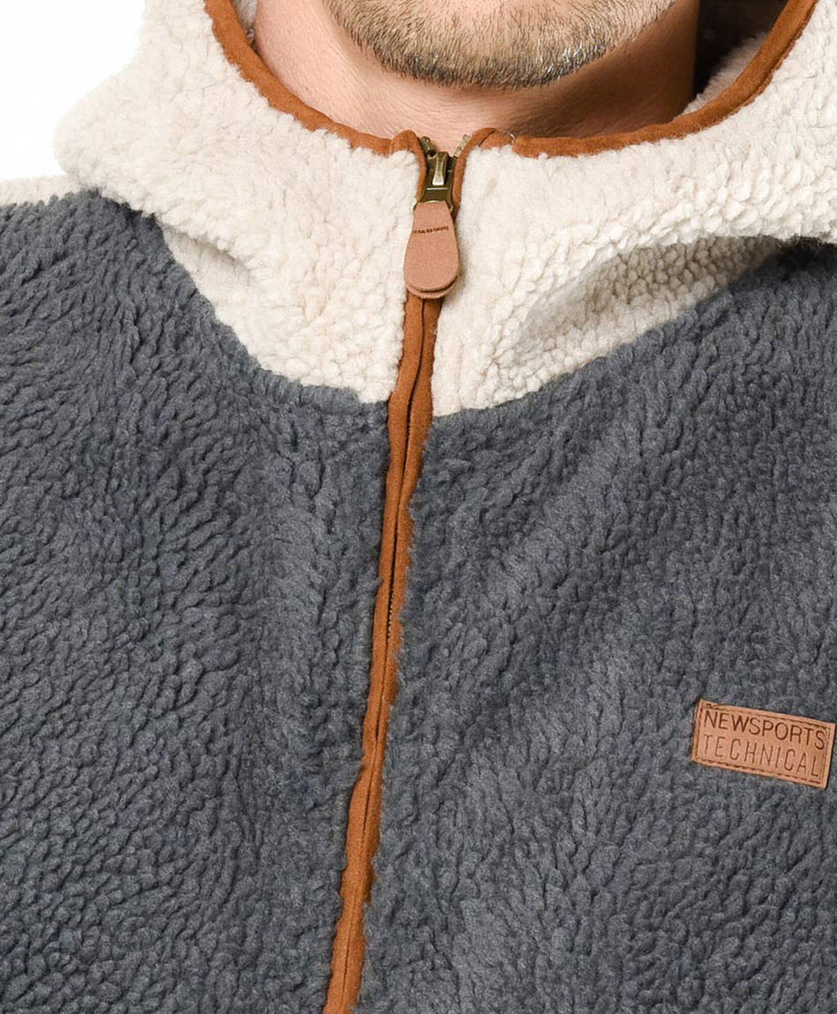 Chaqueta deportiva hombre chiporro bicolor Chaqueta deportiva hombre chiporro bicolor