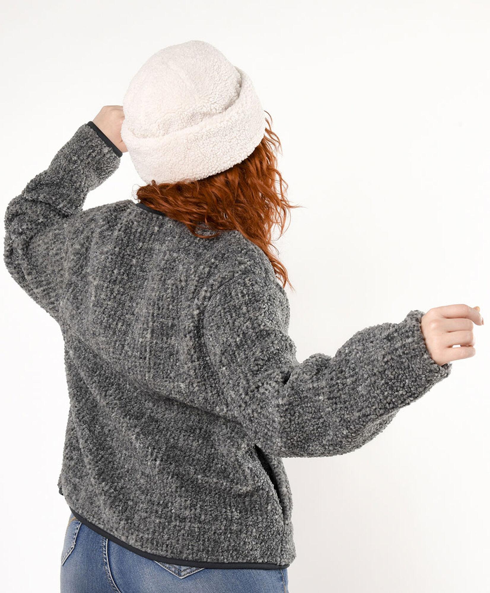 Chaqueta mujer botones oversize Chaqueta mujer botones oversize