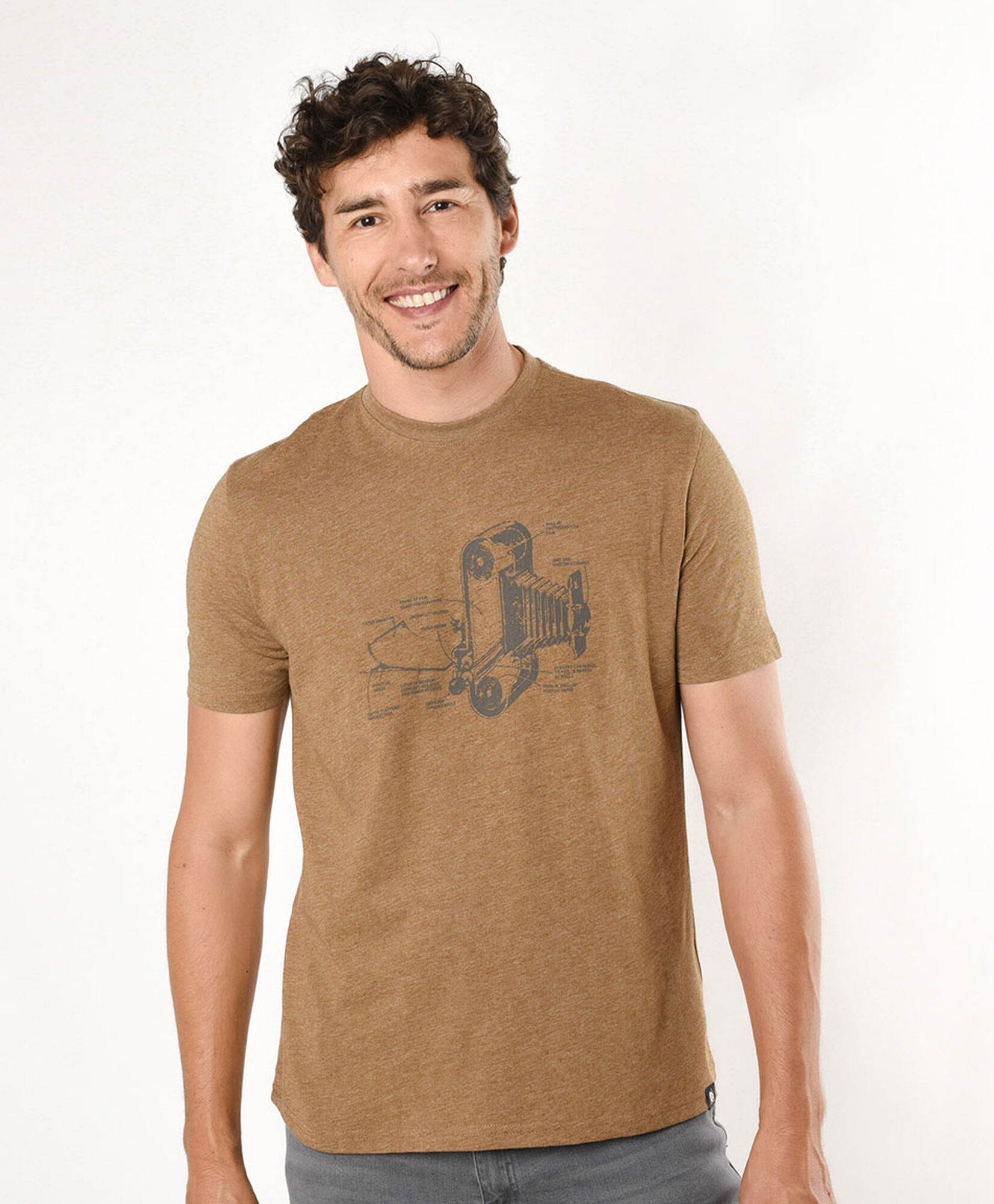 Polera hombre cámara antigua Polera hombre cámara antigua