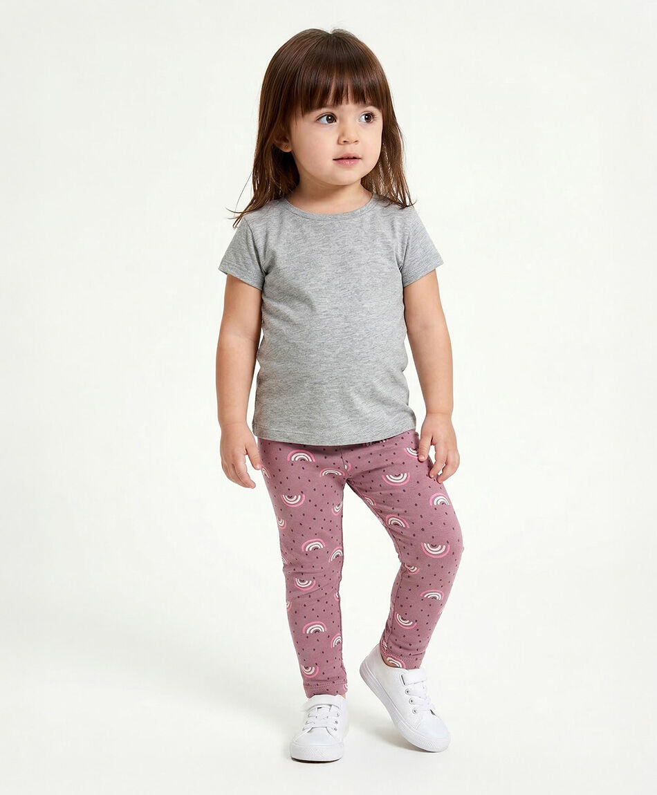 Leggins beb&eacute; arco&iacute;ris