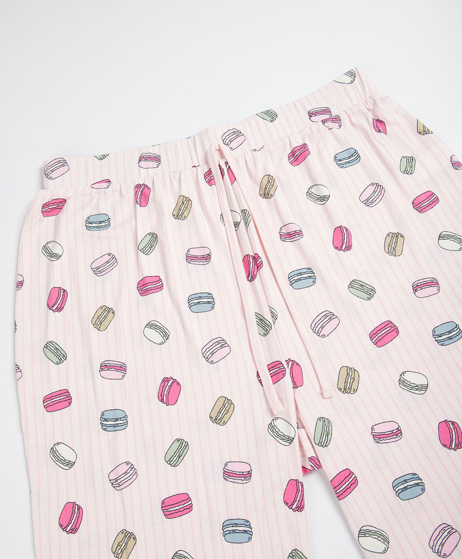 Pijama mujer melange dog