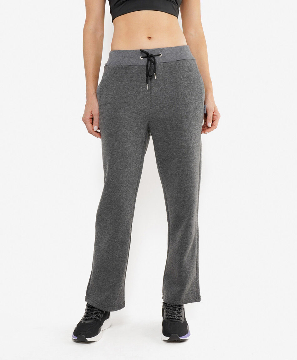 Pantal&oacute;n de buzo mujer gris