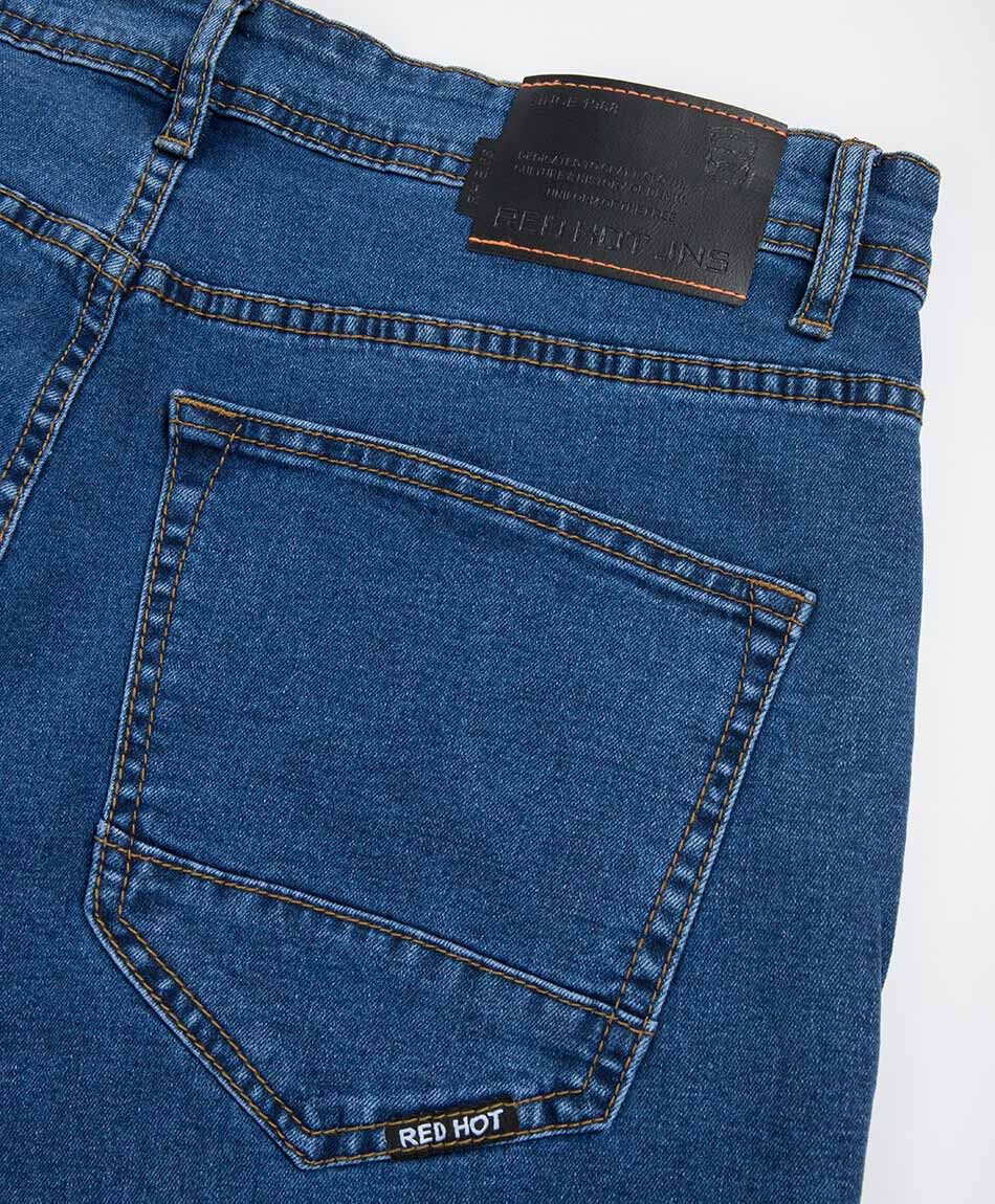 Jeans hombre skinny azul