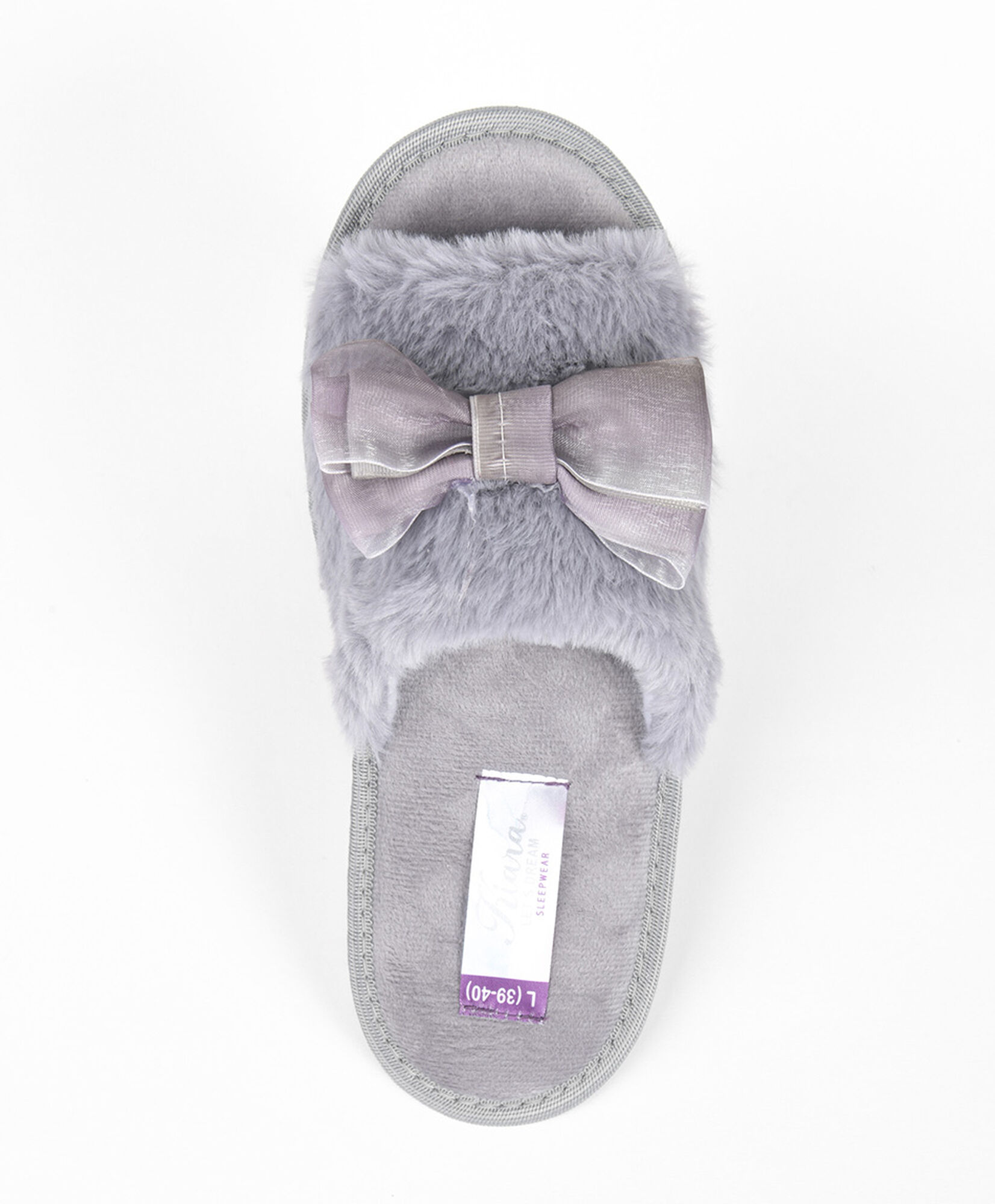 Pantufla mujer cinta pelitos Pantufla mujer cinta pelitos