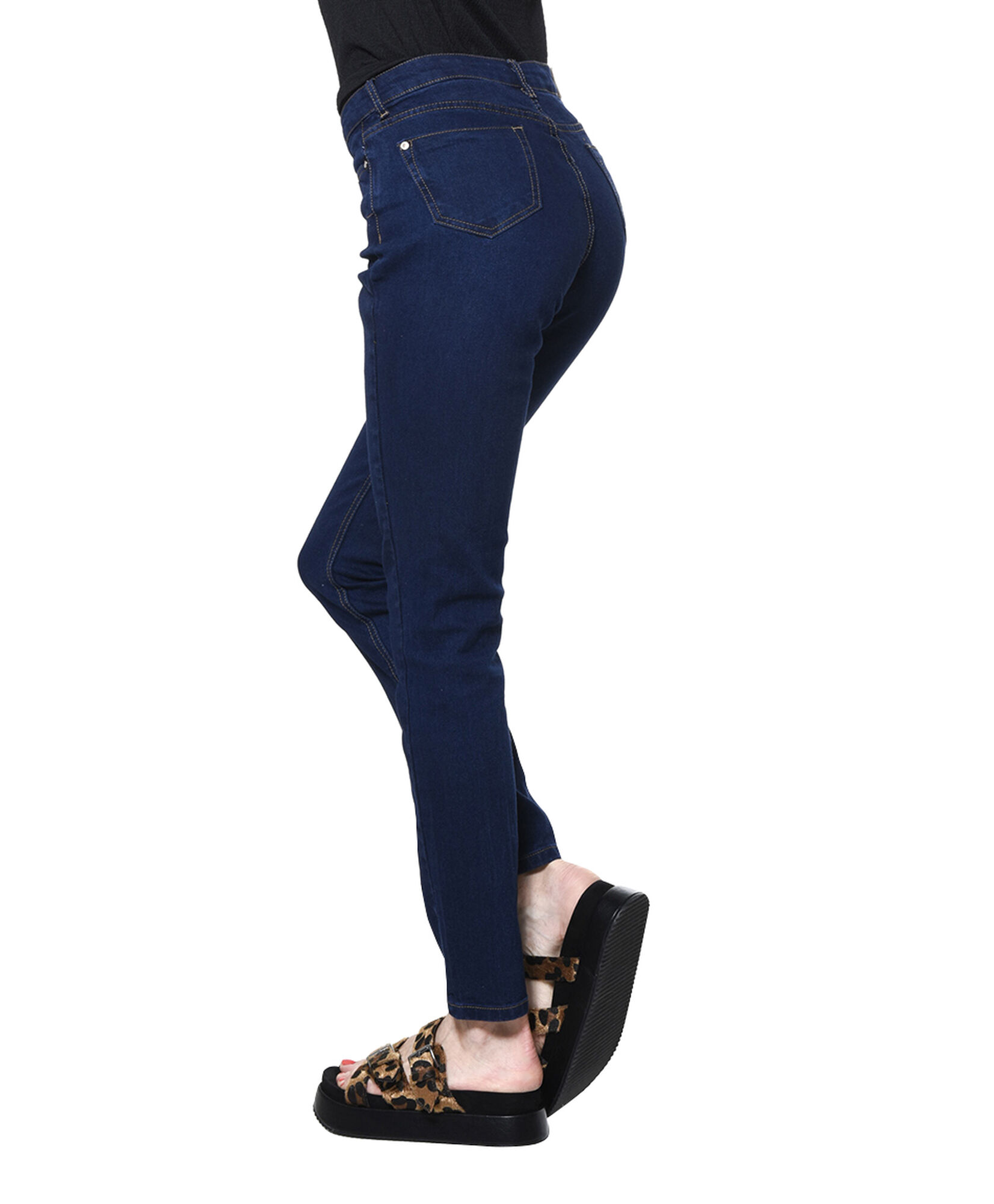 Jeans pespuntes contrastes Jeans pespuntes contrastes