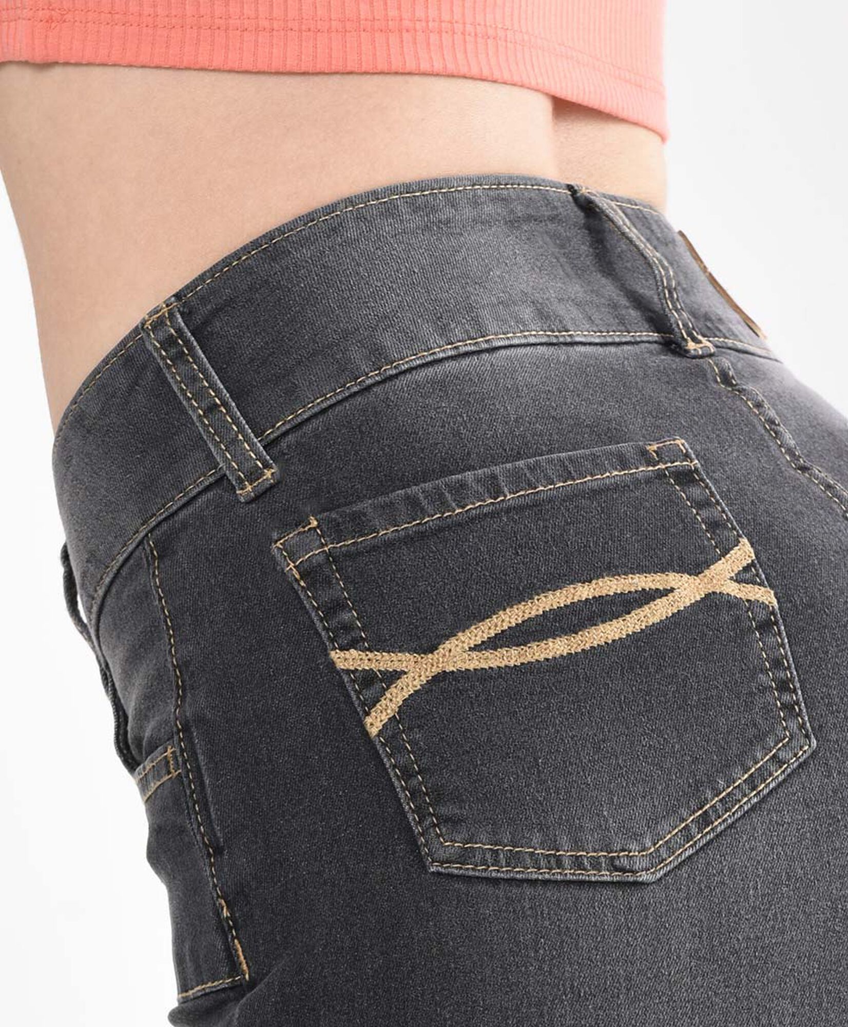 Jeans mujer desgastes flare Jeans mujer desgastes flare
