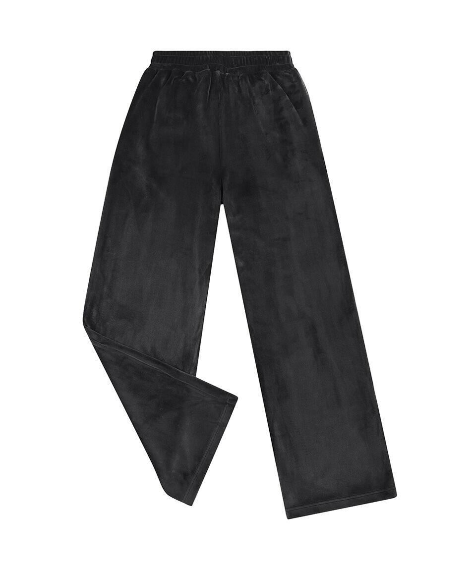 Pantal&oacute;n  deportivo mujer plush negro