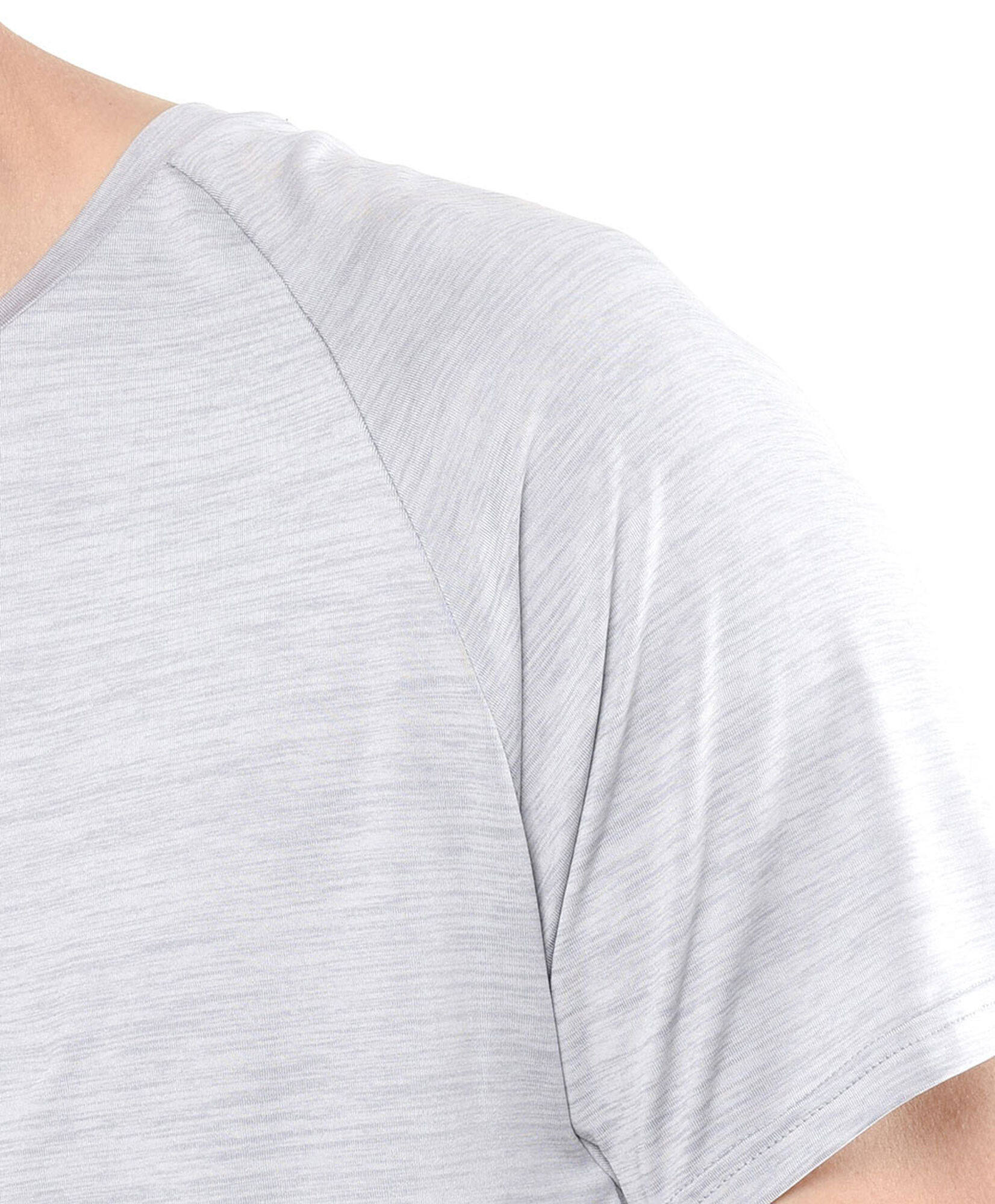 Polera deportiva hombre lisa gris Polera deportiva hombre lisa gris