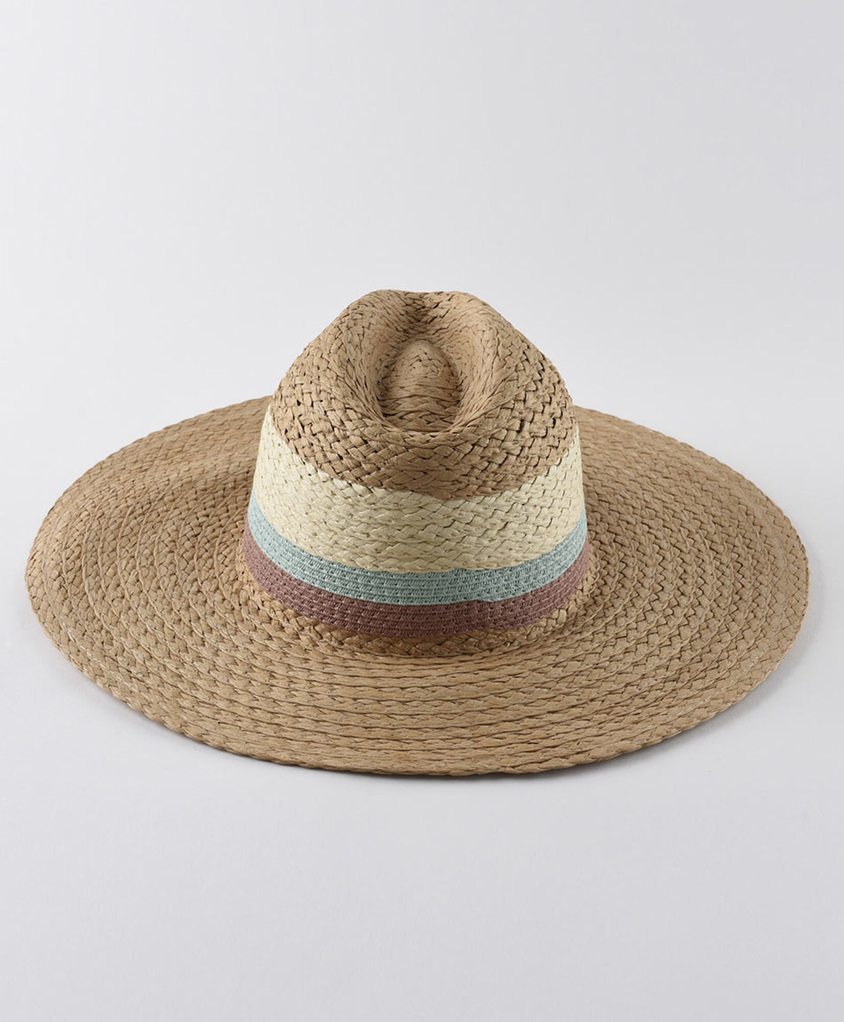 Sombrero mujer líneas de colores Sombrero mujer líneas de colores