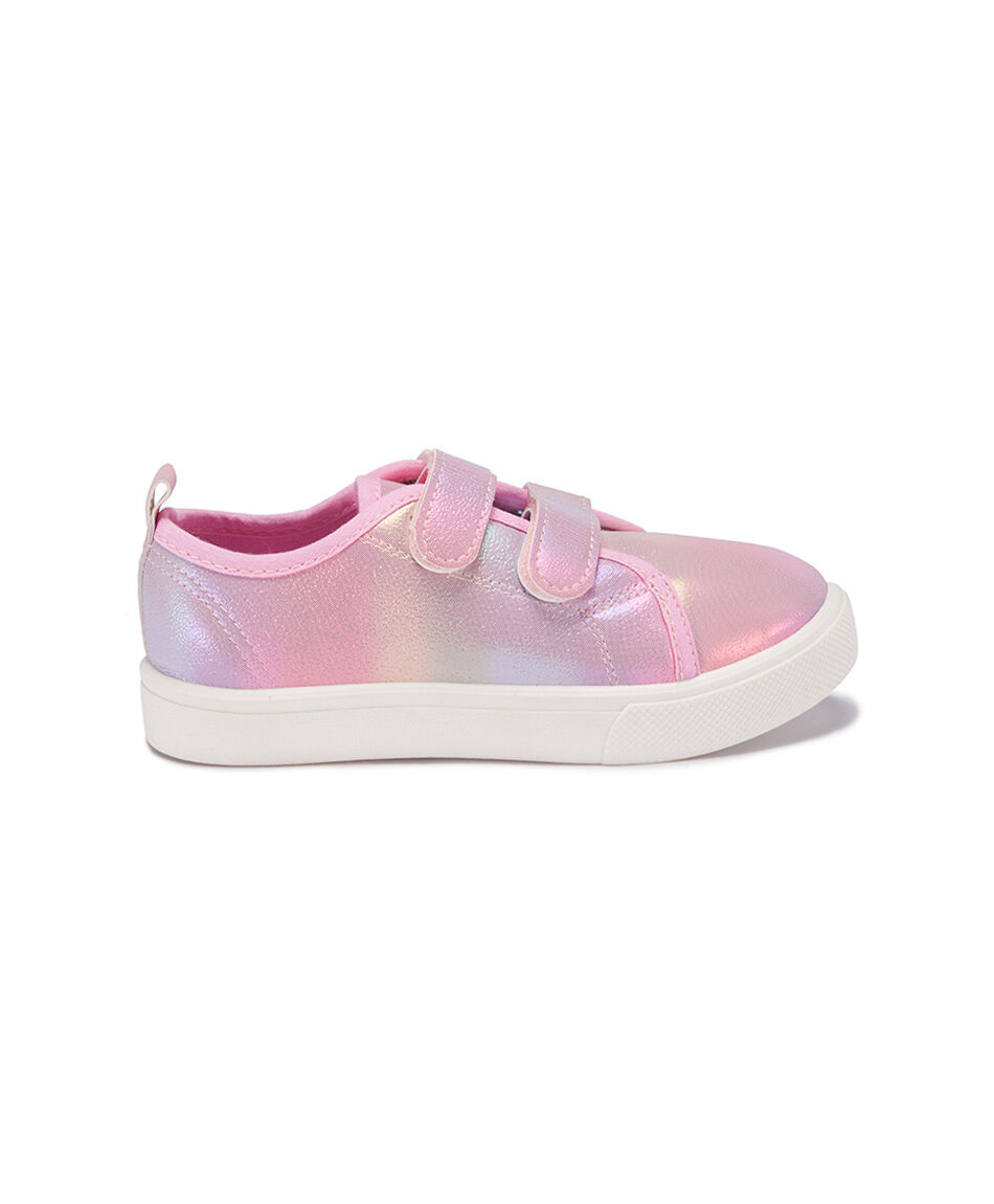 Zapatilla infantil (20 a 27) glitter velcro