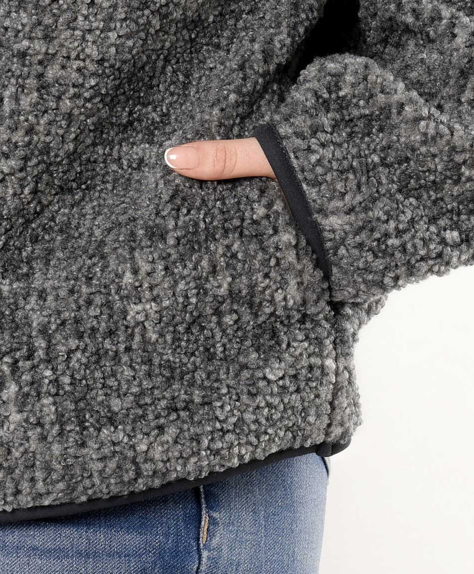 Chaqueta mujer botones oversize Chaqueta mujer botones oversize