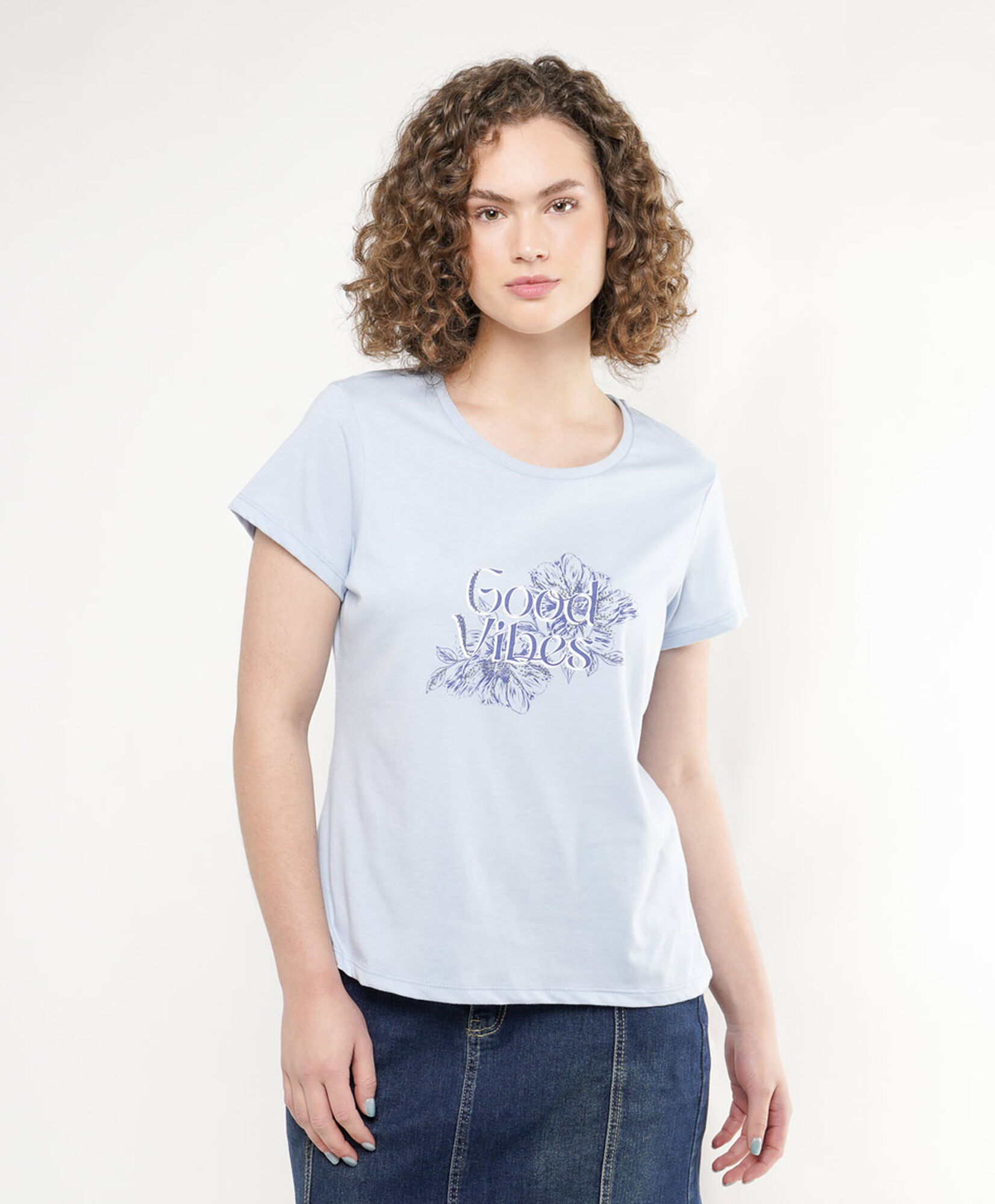 Polera mujer good vibes Polera mujer good vibes
