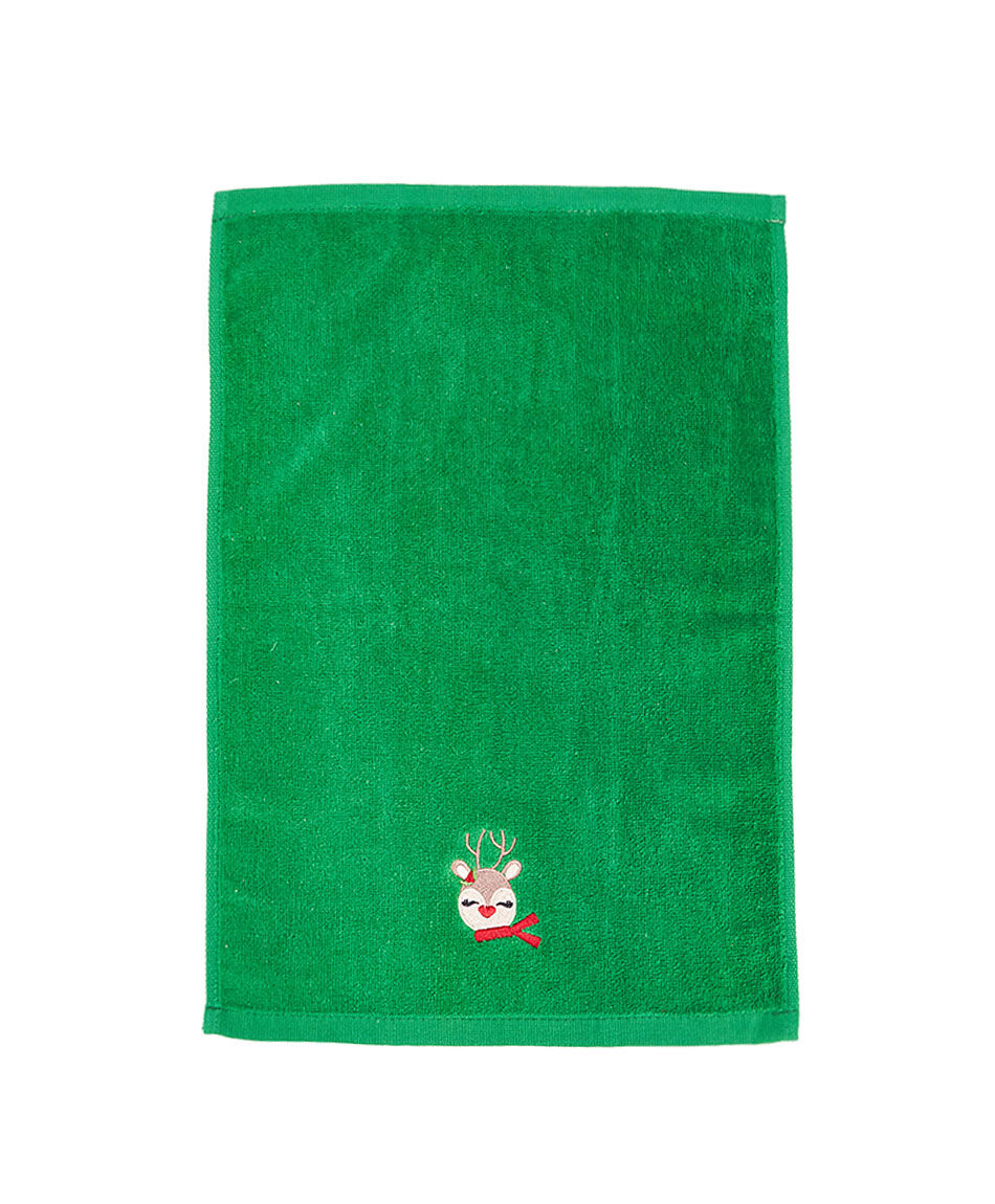 Toalla navidad reno