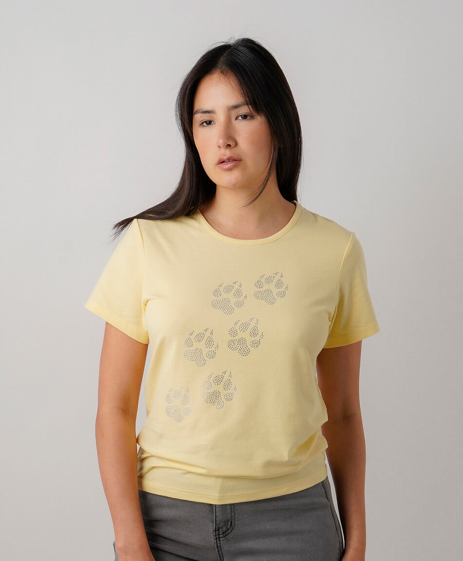 Polera mujer patitas