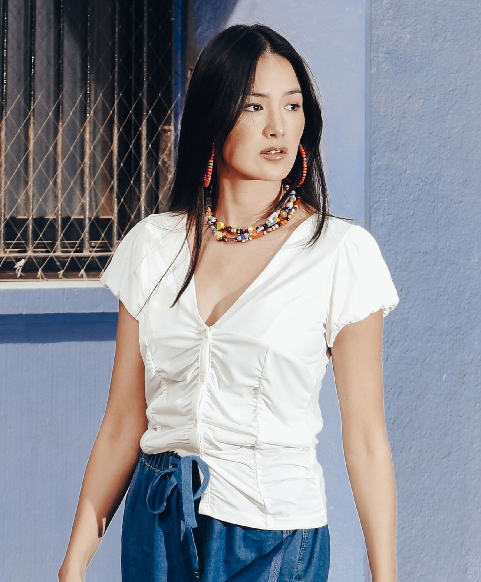 Blusa mujer entallada Blusa mujer entallada