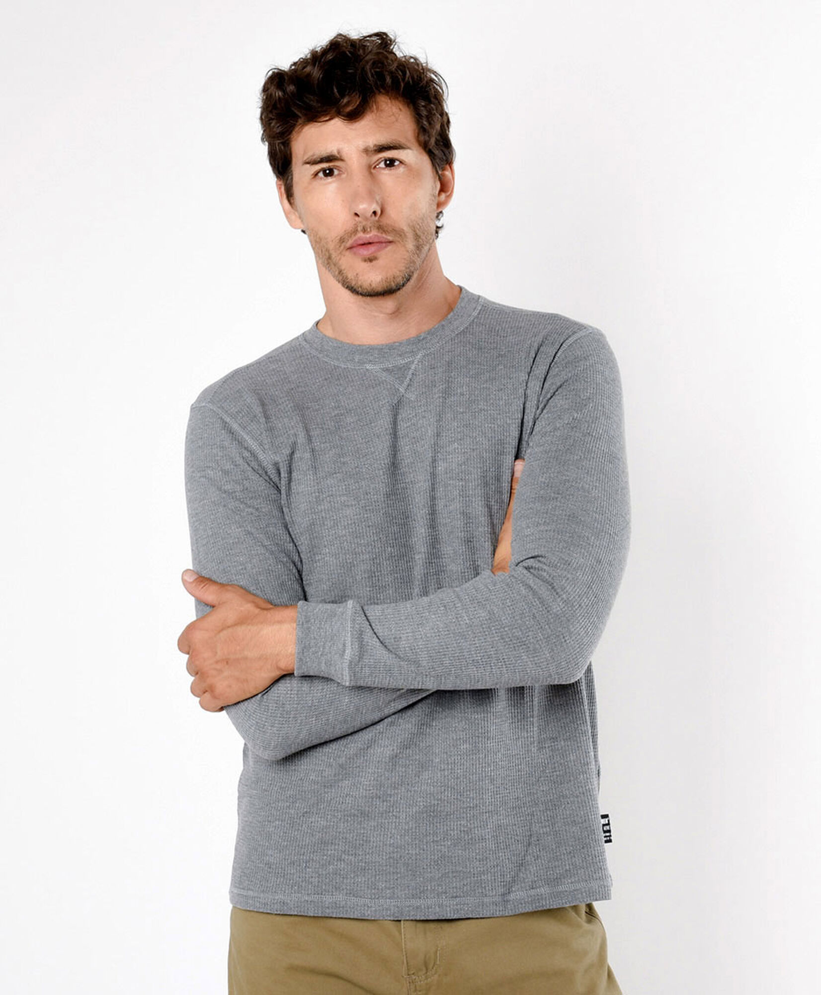 Polera hombre tejida lisa Polera hombre tejida lisa
