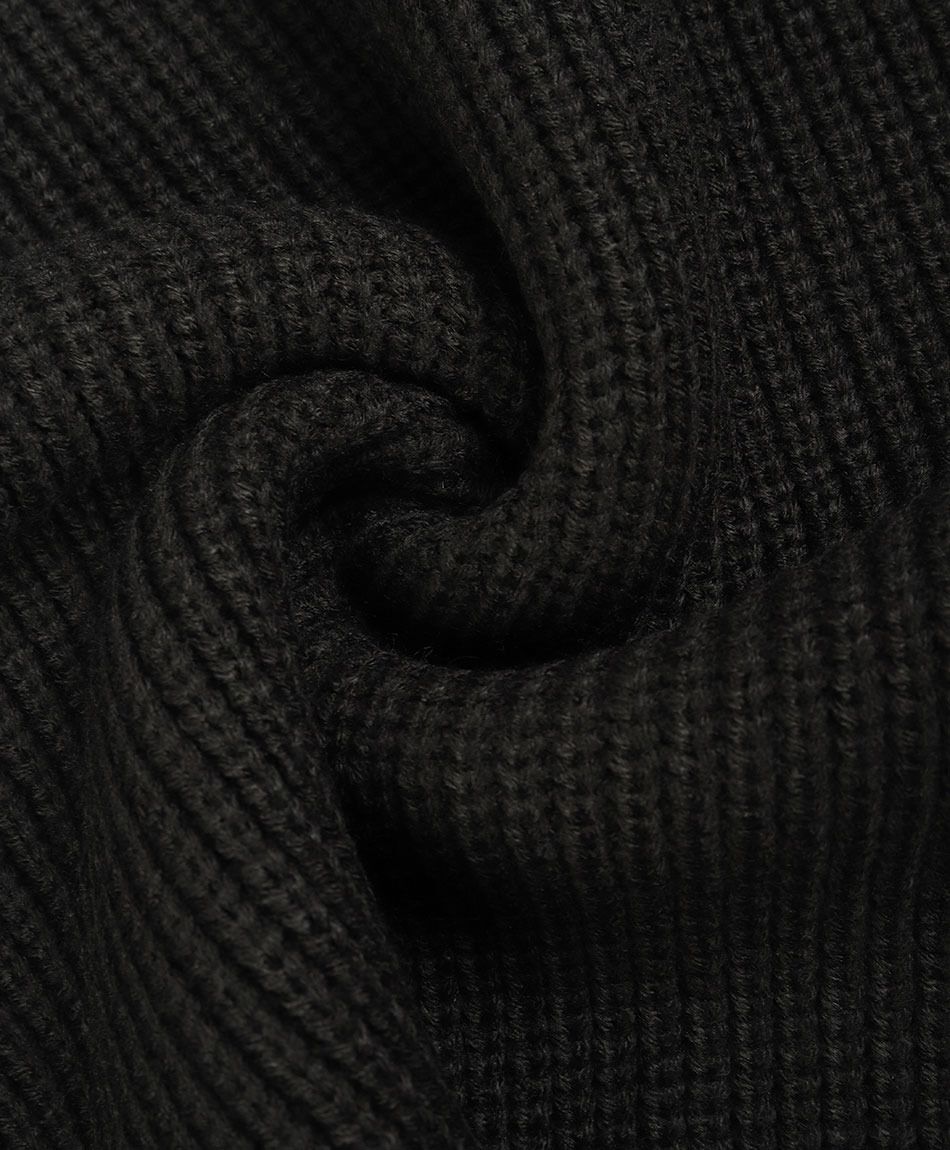Sweater hombre cierre medio texturizado