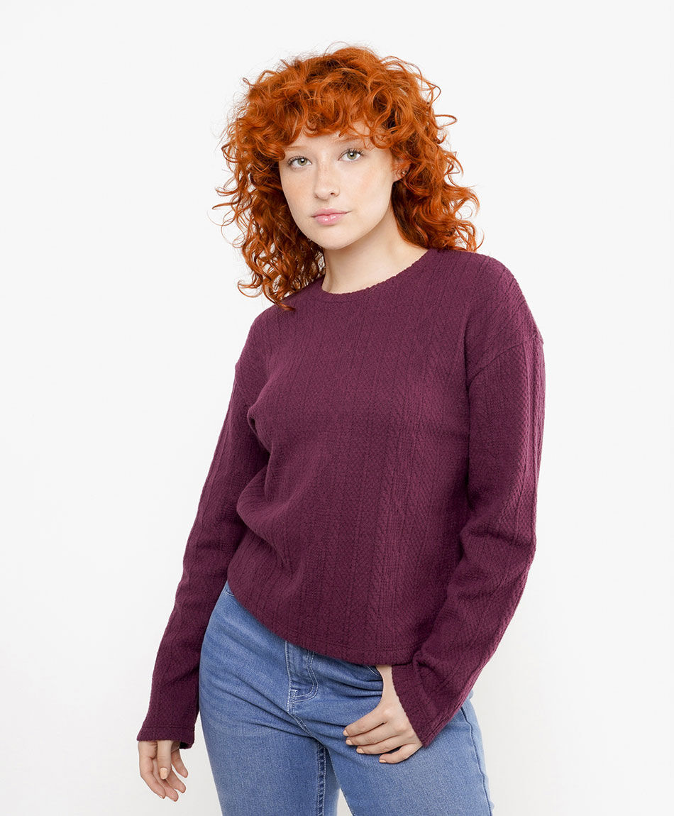 Sweater mujer cranberry