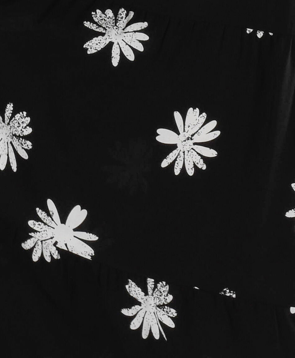 Vestido mujer largo flores