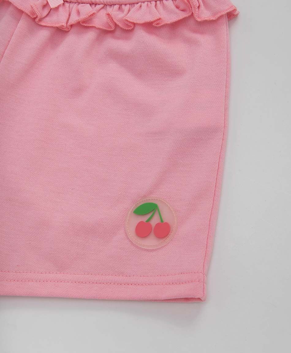 Short beb&eacute; vuelos cereza
