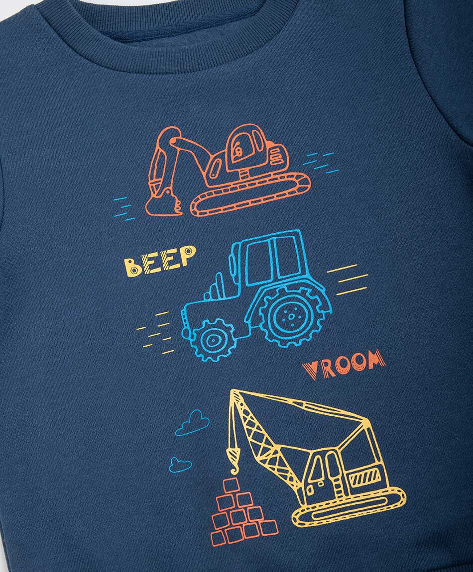 Set buzo beb&eacute; construcci&oacute;n