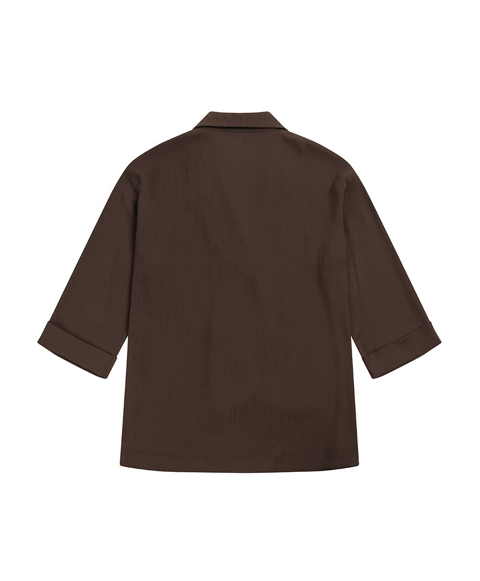 Blazer mujer satinado