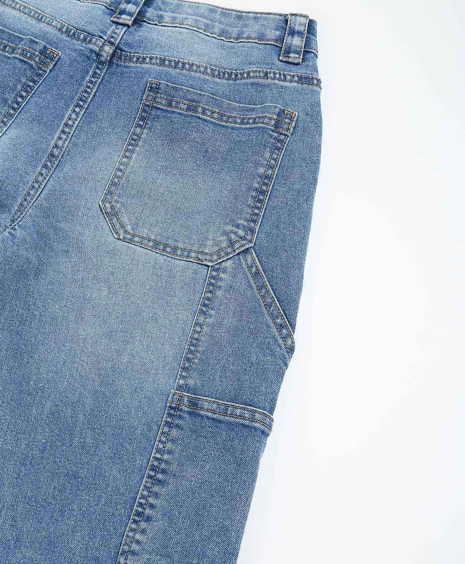 Jeans ni&ntilde;a azul