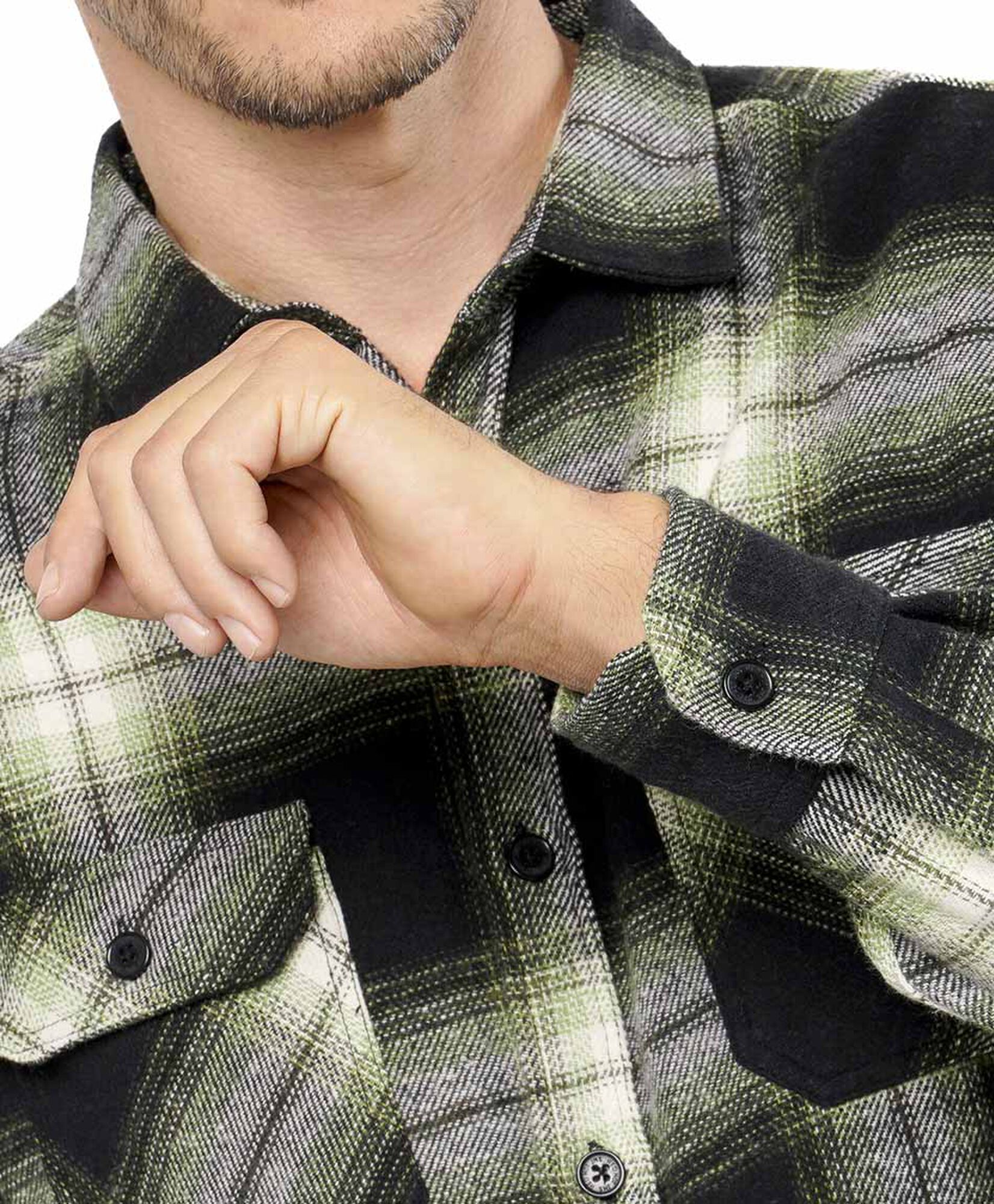 Chaqueta hombre leñadora verde Chaqueta hombre leñadora verde